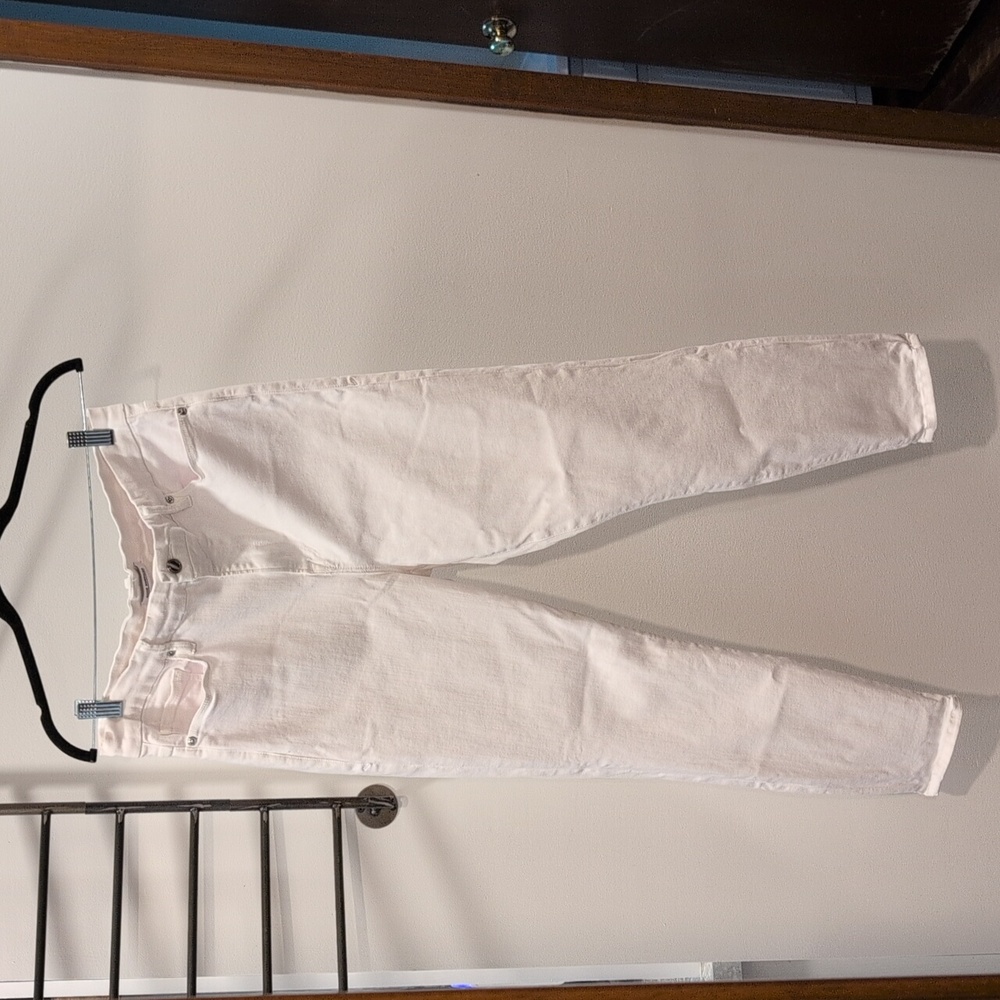 Good American Women's White Skinny Jeans